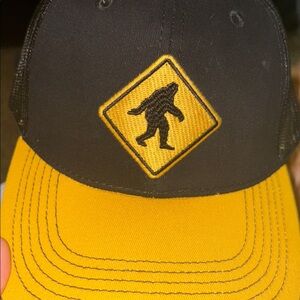 Easter Island Black and Yellow Cap